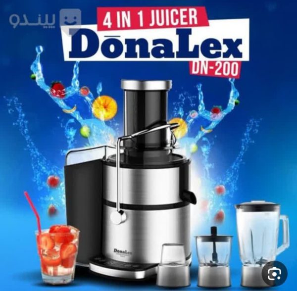 آبمیوه گیری چهار کاره دونالکس مدل DN-200