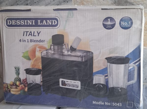 آبمیوه گیری 4 کاره دسینی لند مدل 5043